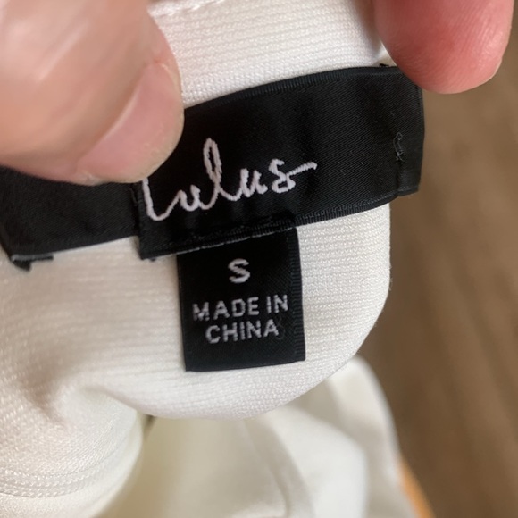 Lulus White Mini Dress - Picture 5 of 5